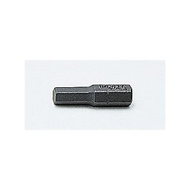 Koken 1/4 (6.35 mm) H Hex Bit, Total Length: 1.0 inches (25 mm), 0.4 inches (10 mm), 108H.25-10