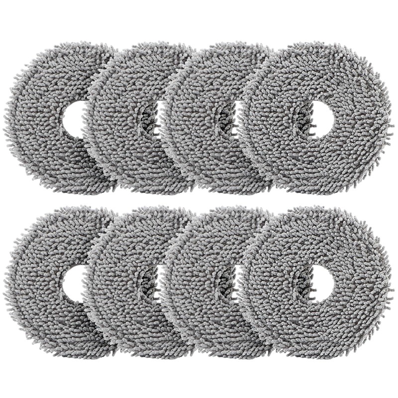 Restynic 8 Pack Mop Pads for Roborock Q Revo Series,