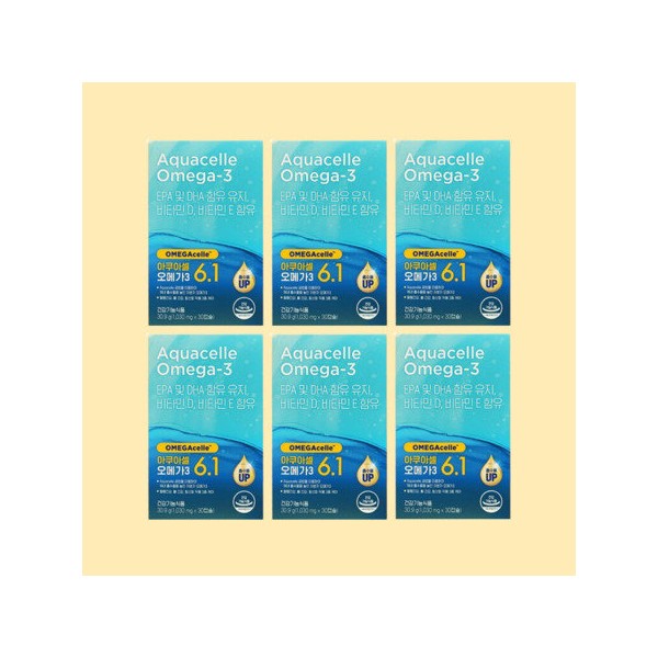 Aquacell Omega 3 6.1 6 units 6 months / 아쿠아셀