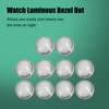 Watch Luminous Dot, 10pcs 2mm Alloy Watch Luminous Bezel Dot,