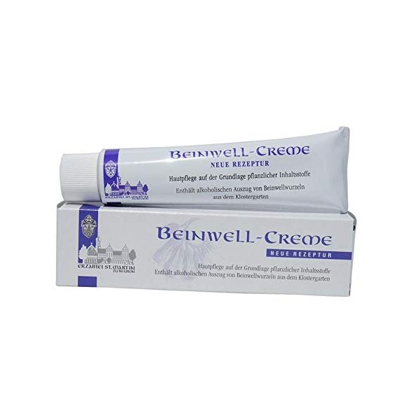 Comfrey cream, natural pure, with high proportion of herbal extracts