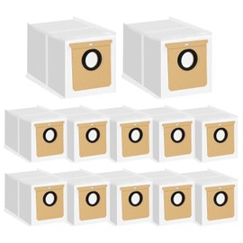 Neutop Replacement Dust Bags Compatible with eufy L50, L50 SES, L60, L60 SES/Hybrid, Robot Vacuum Cleaner Parts Accessories, 12-Pack.