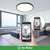 hepside 15.8INCH 2Pack Big Dimmable Flush Mount Ceiling Light Fixture