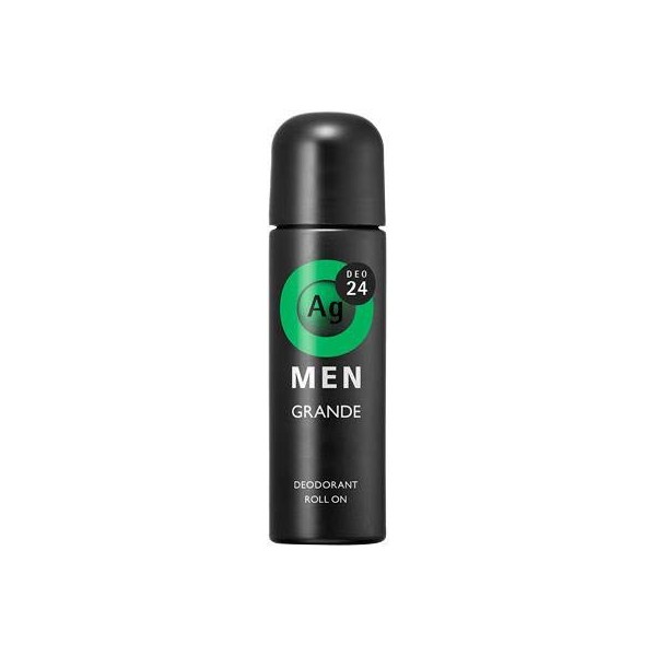 Ag Deo 24 Men's Deodorant Roll-On Grande Stylish Citrus, 4.1 fl oz (120 ml) (Quasi-Drug), Set of 3