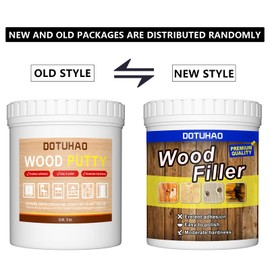 DOTUHAO 9 oz Red Oaks Wood Filler, Wood Putty, Wood Filler Paintable, Wood Repair Putty Stainable, Wood Furniture Repair kit, Quickly Repair Any Broken and defective Wooden Furniture (Red Oaks, 9 oz)