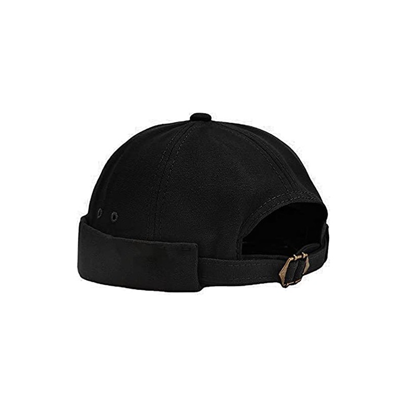 XYIYI Men's Docker Hat Brimless Hat Skull Cap Worker Sailor