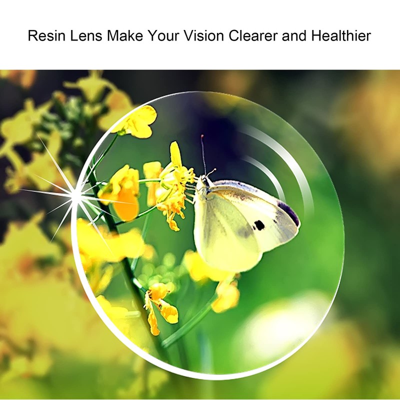 MIRYEA Nearsighted Distance Glasses For Men Women Retro Myopia Eyeglasses