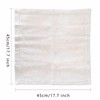 Fabric Napkins Set of 6 Cotton Linen Washable Reusable with