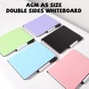 AGM A5 Mini Whiteboard, Double Sided Portable Dry Erase Board