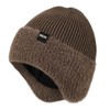 Wmcaps Winter Fleece Line Beanie Hats with Earflap for Men
