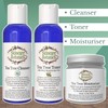 Skincare Botanics Tea Tree Cleanser, Toner & Moisturiser Set for