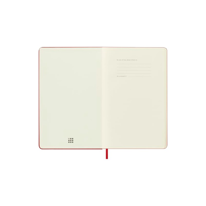 Moleskine Art Plus - Cuaderno de dibujo, Libro, Rojo escarlata,