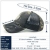 Loneshark Oversize XXL Mens Tactical Camo Baseball Caps Breathable Mesh