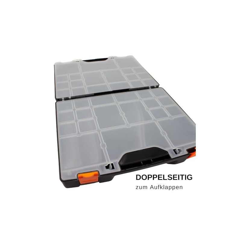 eitech Sorting Case (35 x 28.5 x 9.5 cm), Stackable,