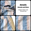 JOTOOK Men's Casual Drawstring Corduroy Shorts Elastic Waist Summer Shorts