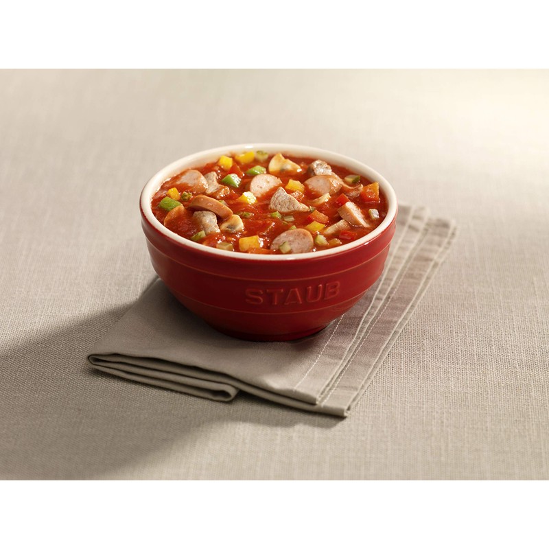 Staub Ceramic Bowl Large Bowl Desert Bowl Cherry 17 cm