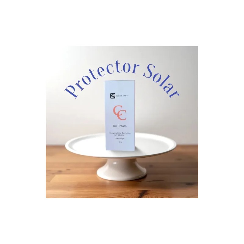 Protector Solar Dermaheal Cc Cream Tan Beige