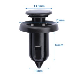 OAUTOO 30PCS Bumper & Splash Shield Push-Type Retainer with Metal Insert Replacement for 91506-S9A-003 Acura MDX, RDX & TSX and Honda Accord, Civic CRV & Fit