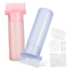 Healvian 2pcs Root Comb Applicators for Hair Oiling Includes Oil
