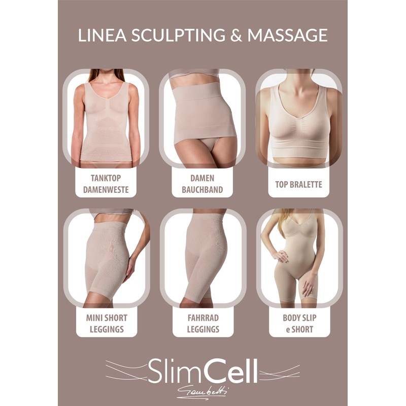 SLIMCELL Anti-Cellulite Leggings Women's Draining - Shape Leggings Women's Microfibre