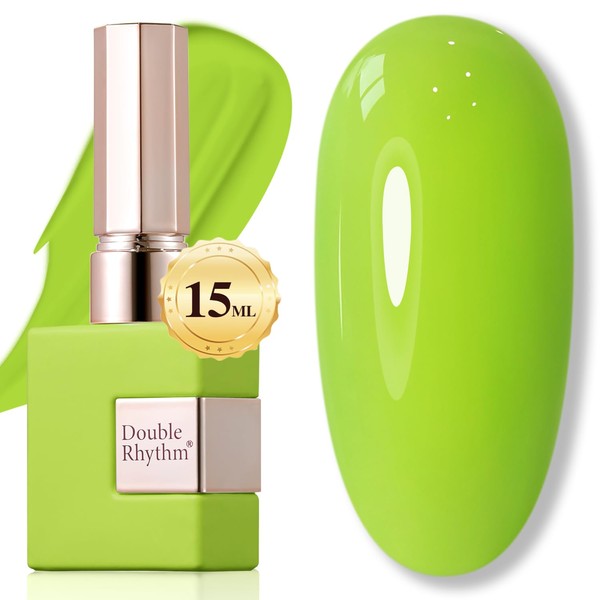 Double Rhythm 15ML Gel Nail Polish Pure Sheer Same Color