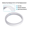 3PCS Pool Cleaner All Purpose Tire Rubber Pool Cleaner Wheel