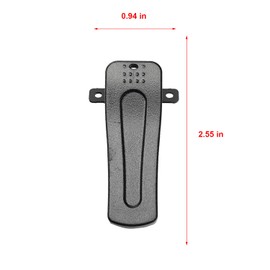 BVMAG Belt Clip Compatible with Baofeng BF-888S BF-666S BF-777S RETEVIS H-777 Walkie Talkie Two Way Radio 12Pack