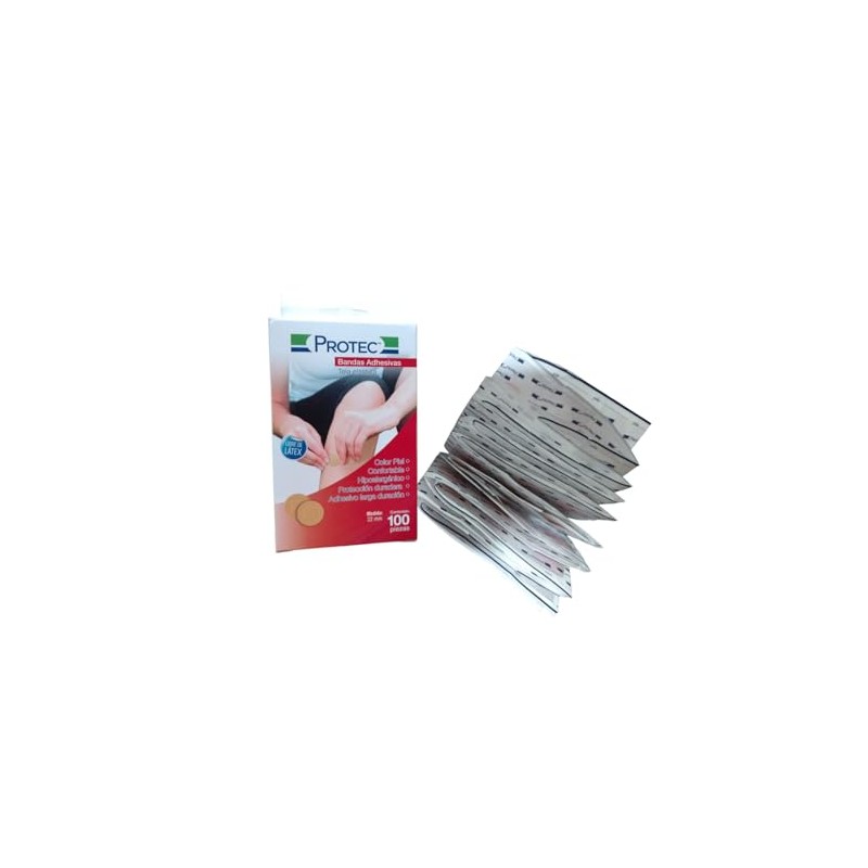 Bandas adhesivas Protec Curitas regulares 100 piezas