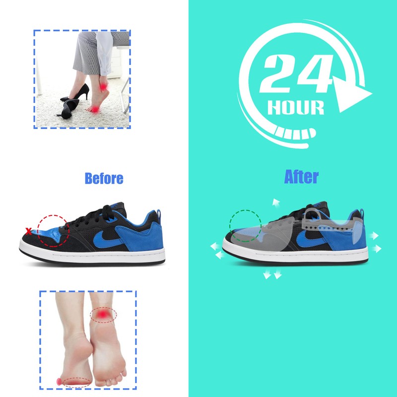 WANNUOQI 4 Pairs Shoe Tree, Plastic Shoe Trees for Women,