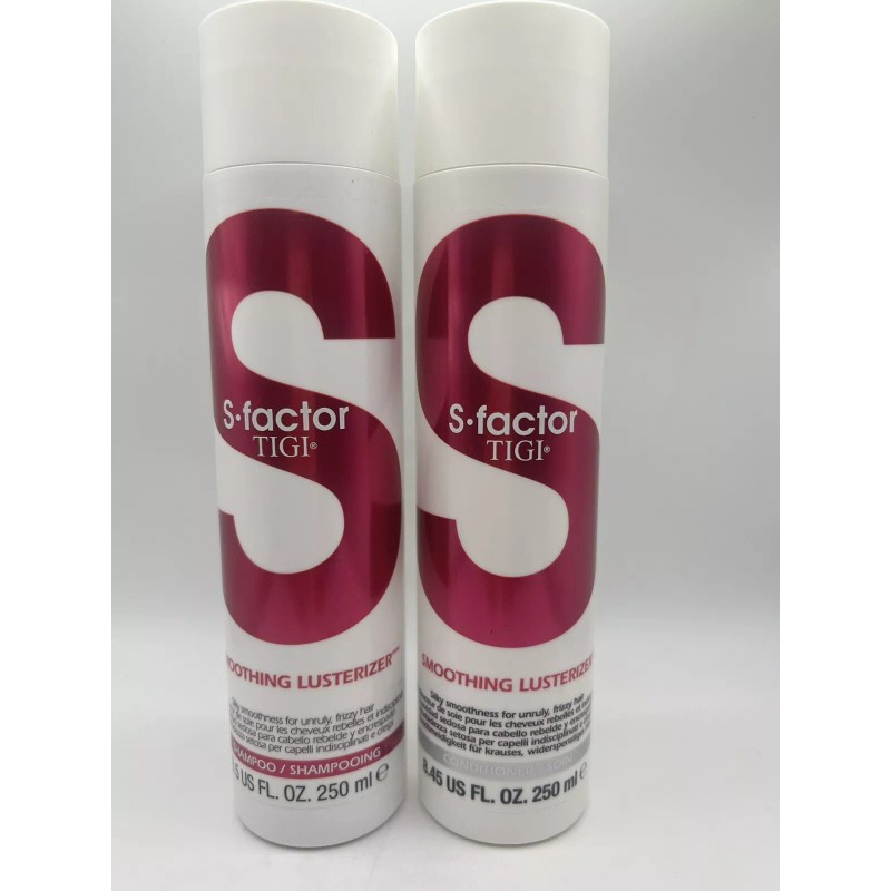 Tigi S-Factor Smoothing Lusterizer Shampoo and Conditioner Duo