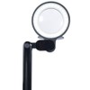 OttLite ClearSun LED Space-Saving Magnifier Desk Lamp with Optical-Grade Magnification,