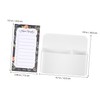 Gadpiparty Magnetic Pen Holder Note Pad Set Strong Magnet Notepads