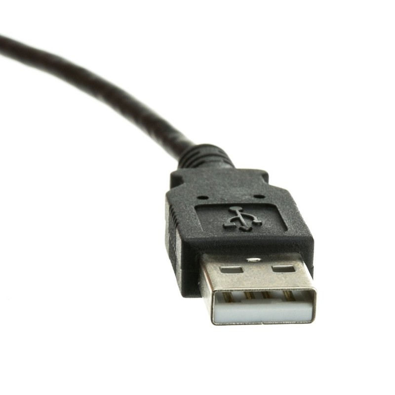 CableWholesale Black USB Type A Male to 4 Pin Mini-B