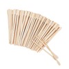 KTOJOY 200 Pcs Wooden Wax Sticks Small Wax Spatulas Applicator