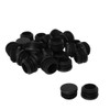 sourcing map Pack of 28 Post Caps, Lamellar Plugs, Plastic,