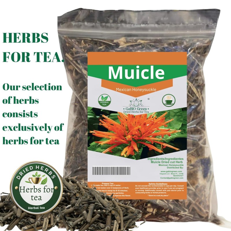 Muicle Mexican Honeysuckle 1/2 POUND /8.1 oz Herbal tea 100%