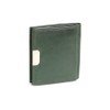 Small Leather Boxed Style wallet with large coin compartment LEAS,