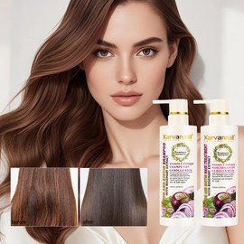 Karvannall Rosemary Biotin Anti-Hairfall Shampoo with Onion Extract,16.9 Fl Oz, Damage Repair with Vitamin E and Collagen, Promote Hair Growth Anti-Dendruff Shampoo for All Hair Type 500 ml