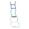 Kids Rope Ladder 6.6ft 6 Steps Colorful Climbing Rope Ladder