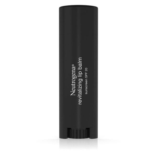 Neutrogena Revitalizing and Moisturizing Tinted Lip Balm with Sun Protective Broad Spectrum SPF 20 Sunscreen, Lip Soothing Balm with a Sheer Tint in Color Sheer Shimmer 10,.15 oz