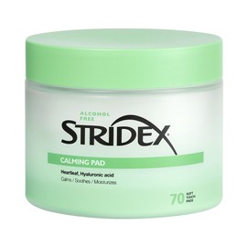 스트라이덱스 카밍 패드 70매 어성초 수분보습 진정 스킨케어 Stridex Calming Pads 70 Sheets Mugwort Hydration Moisturizing Soothing Skincare