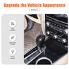 Heutamo Car Gear Shift Knob Cover Trim Compatible with Nissan