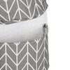 Relaxdays Hanging Organiser, 3 Compartments, Cotton, H x W: 74