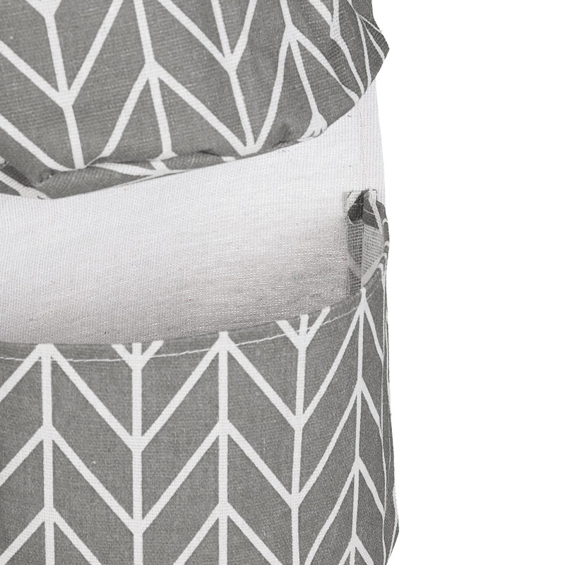 Relaxdays Hanging Organiser, 3 Compartments, Cotton, H x W: 74