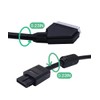 HTDYOO RGBS Scart Cable Bare Copper Wire Compatible with SFC-