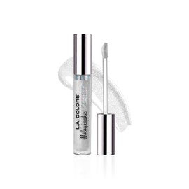 LA Colors Brillo de labios iridiscente holográfico, 0.14 onzas - Diamond Lite