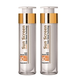 Frezyderm 2x Frezyderm Sun Screen Color Velvet Face Cream SPF 50 UVA 2x50ml