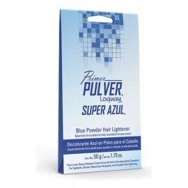Loquay Decolorante Azul Para Cabello Loquay Primer Pulver 50g 5pzas