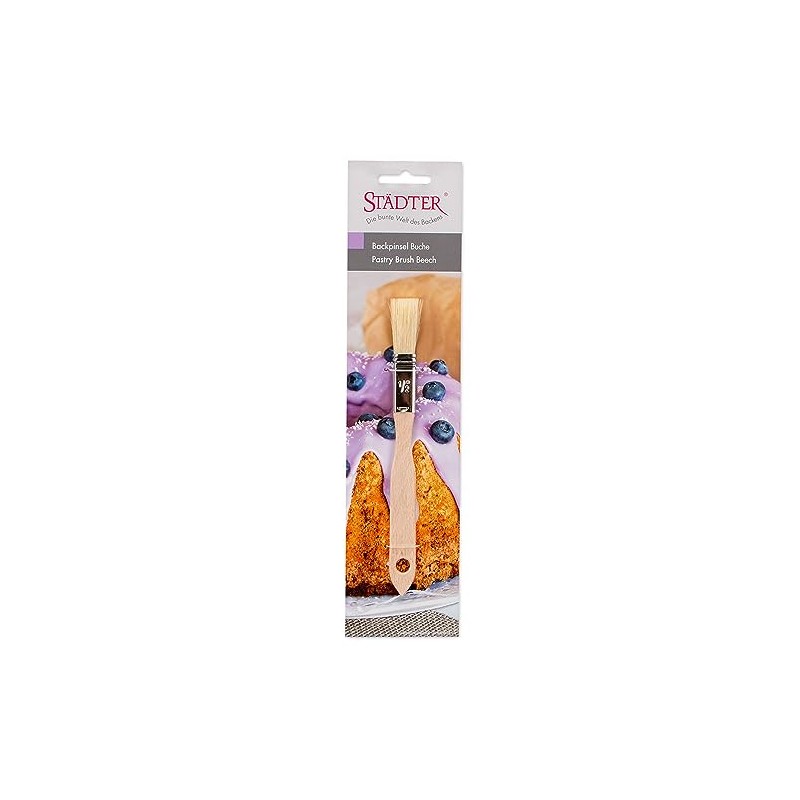 Staedter Haus Pure Bristle Baking Natural Wood 1.5 cm