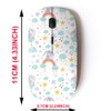2.4G Wireless Mouse with Cute Pattern Design for All Laptops